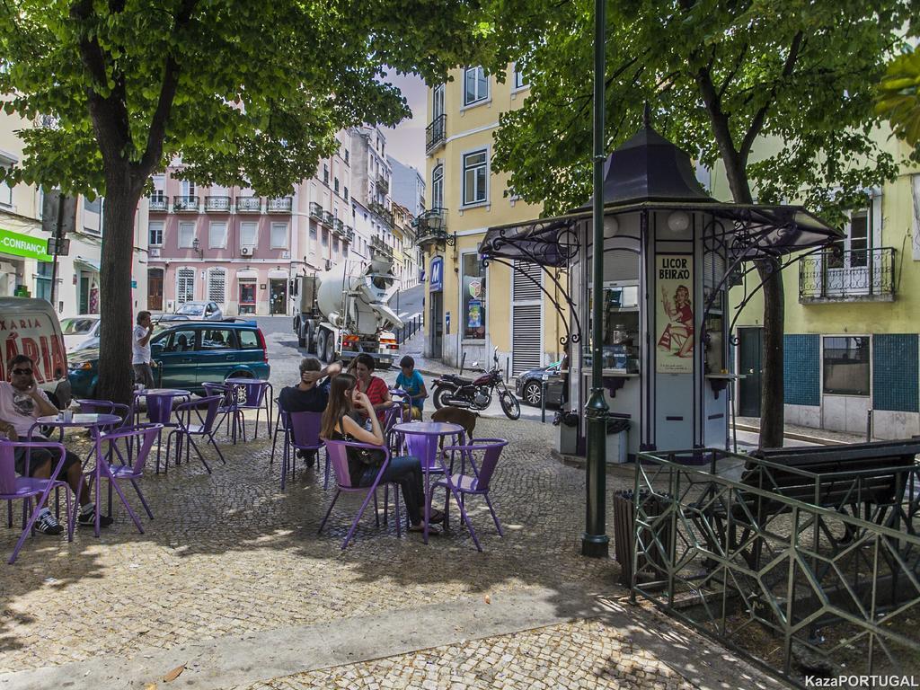 Апартаменты Praca Das Flores Лиссабон Экстерьер фото